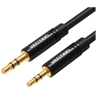 Vention - Audio Miniklinke 3,5mm auf 2,5mm AUX - 0,5m Kabellänge (schwarz)