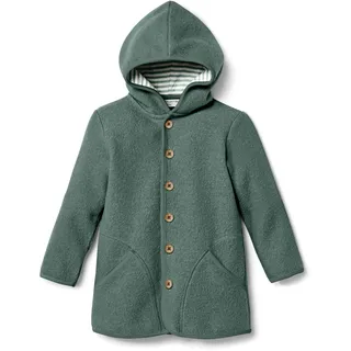 Tchibo - Kinder-Walkjacke mit Merinowolle - Baby - Gr. 62/68 - dunkelgrün