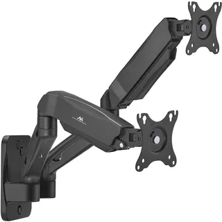 Maclean Brackets Maclean Wall Mount For Two Monitors, 17–32" 9kg max Mechanical Spring, MC-988