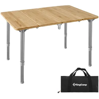 KingCamp Campingtisch Falt Tisch Braun
