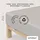 Baumwolle 120 x 200 - 130 x 220 cm gray light