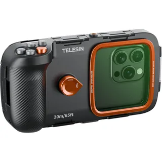 Unterwasser-Schutzhülle, wasserdicht, Tauchen, Schnorcheln, universal, Unterwasser-Foto- und Video-Tauchgehäuse, Griff für iPhone 16, 15, 14, 13, 12, 11 Pro Max/XS/X, Samsung Galaxy und weitere Handys