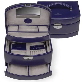 Windrose Merino Moda Schmuckkasten 22 cm blau