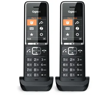 Gigaset Comfort 550Hx Analog/Dect Telephone Caller Id Black, L36852-H3051-R104