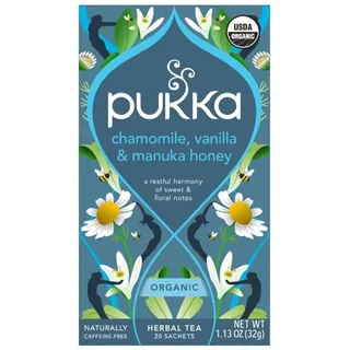 Pukka Kamille, Vanille & Manuka Honig Teebeutel 20 x 1,6 g