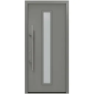Hörmann ISOPRO Secur IPS 020 links 110 x 210 cm graualuminium