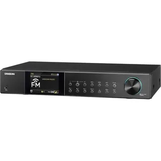 Sangean WFT-4 Internetradio HiFi-Tuner Schwarz Bluetooth®, DAB+, Internetradio, WLAN