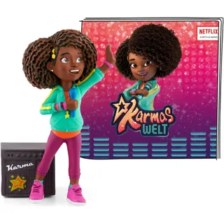 Hörspielfigur Karmas Welt mehrfarbig