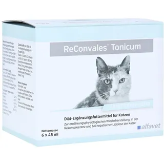 Alfavet ReConvales Tonicum Katze 6 x 45 ml