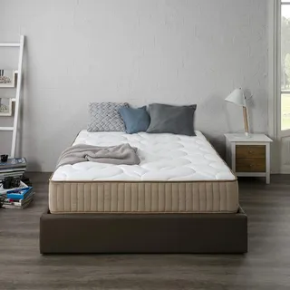 Marckonfort - Latexmatratze Olympe 160X200 Höhe 30 cm + 100% LATEX 7 Zonen Matratze H2 Medium/Soft - Ergonomisch Wellness Bettcomfort Gesunde natürliche Schlafruhe Orthopädische Gegen Milbe