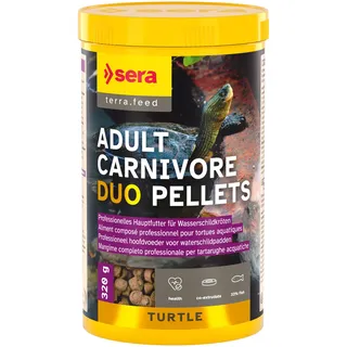 Sera Schildkrötenfutter Turtle Adult Carnivore Duo Pellets 1 L
