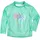 Badeshirt Palmen in Mint 110/116