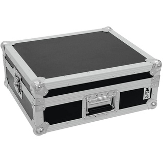 Roadinger Plattenspieler-Case Tour Pro schwarz -B- | Flightcase für einen Plattenspieler (bis 450 mm Breite)