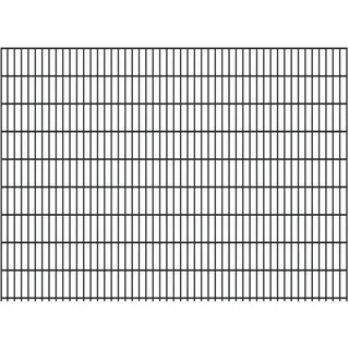 FA-Bausysteme Doppelstabmattenzaun 250 x 183 cm Anthrazit