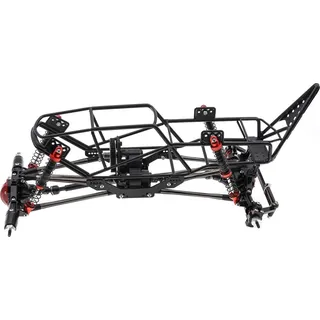 Fernbedienung Auto Chassis Rahmen Metall Rohr Rack Klettern Auto Rohr Rack Crawler Rahmen Ersatz fuer AXIAL SCX10 90022 90027 1/10 Fernbedienung Kl... - Schwarz