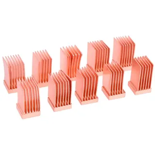 Alphacool Kühlkörper kupfer, 10 Stück