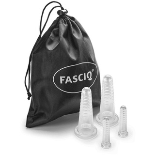 Fasciq® Gesichts-set Massage Schröpfen, Facial Cupping Set 4 St