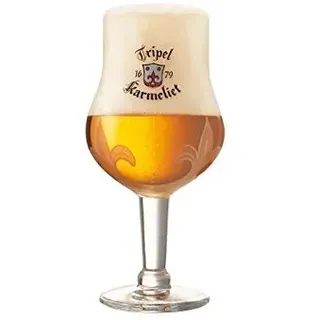 Tripel Karmeliet Belgisches Bierglas Tulpe 0,33 l