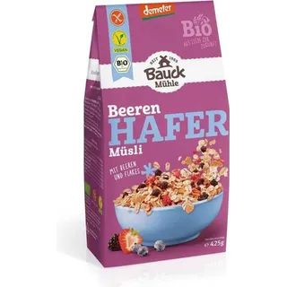 Bauckhof Hafer Müsli Beeren demeter