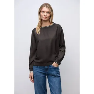 STREET ONE Damen Bluse mit Tape Details - 40