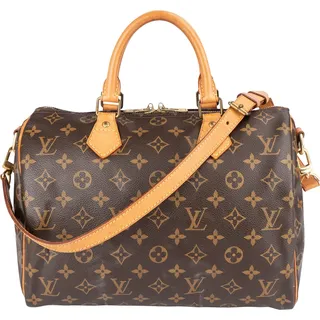 Louis Vuitton Louis Vuitton Monogram Canvas Speedy 30 Bandoulière Boston Bag Koffer24