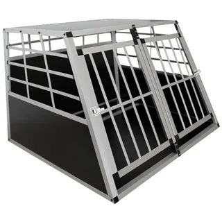 Juskys Aluminium Hundetransportbox