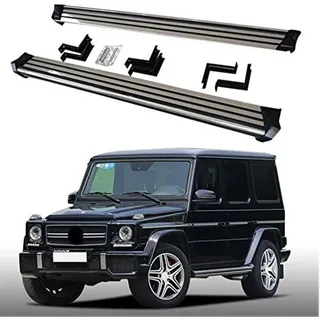 IONZS Auto Seitenschweller für Benz Classe G W463 2001-2018,Flankenschutz Style Trittbretter Einstiegsleisten,Seitenrock Seitenleisten