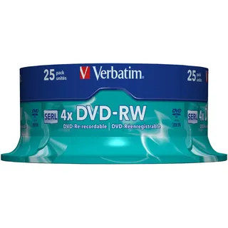 Verbatim DVD-RW 4,7GB 4x 25 St.