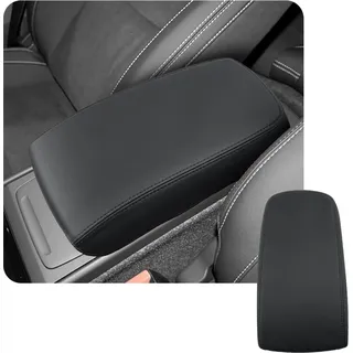 CDEFG Kompatibel mit Volvo XC40 C40 Recharge 2018-2024 2025 Mittelarmlehne Armlehnen Deckel Abdeckung Kratzschutz Mittelkonsole Kunstleder Armlehne Box Cover Auto XC40 2025 Zubehör