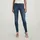 Mid-Waist Dunkelblau Damen 23-32