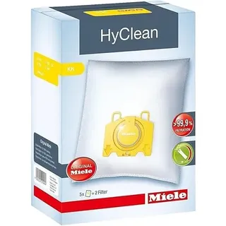 Miele Original Zubehör – HyClean 3D Efficiency GN Staubsaugerbeutel – Schließt den Staub sicher im Staubsauger ein (10123260)