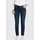 MAC Damen Jeans Slim Fit Carrie Pipe in blauem New Basic-D46 L32