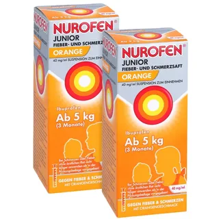 NUROFEN Junior Fieber- und Schmerzsaft 2X100 ml