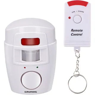 Grundig Kabelloser Sicherheitsalarm Batterie mit Fernbedienung Bewegungsmelder