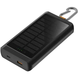 Xtorm Go2 Series Solar Powerbank 10.000mAh 15W 1x USB-C / 1x USB-A charcoal schwarz