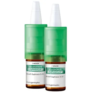 Weleda Doppelpack Visiodoron Euphrasia 10 ml 2X10 ml
