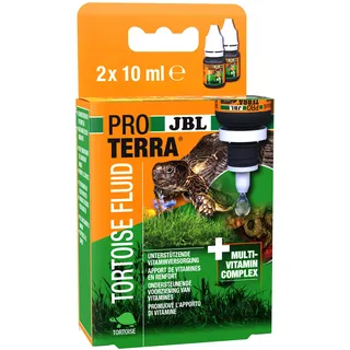 JBL Proterra Tortoise Fluid 2x10ml Flüssige Multivitamine für alle Landschildkröten