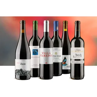 Tour de France Rotwein aus den schönsten Weinregionen Frankreichs, Bio Probierpakete