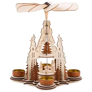 Brubaker Weihnachtspyramide Kathedrale 29 cm