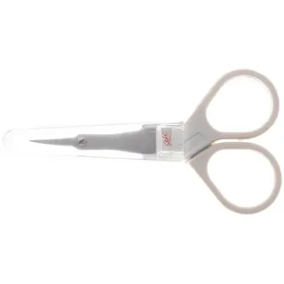 Seki EDGE Augenbrauenschere SS-900, Made in Japan, 98mm, handgeschärftes Qualitätsprodukt aus Japan silberfarben