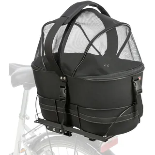 Trixie Fahrradkorb für breite Gepäckträger schwarz
