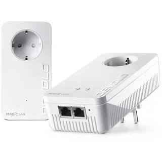 devolo Magic 2 WiFi 6 next Starter Kit 3000 Mbit/s Kabellos und Kabelgebunden
