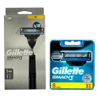 Gillette Mach3 Rasierklingen 9 St. 
