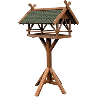 Dobar Vogelhaus Westfalen 78 x 62 x 148 cm, Holz Grün/Braun)