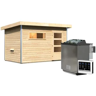 inkl. 9 kW Bio-Kombiofen + ext. Steuerung