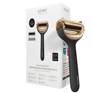 geske MicroNeedle Face & Body Roller & Grau