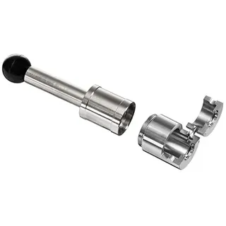 Schlagwerkzeug Hammer Werkzeug mit Aufsatz DN12 DN16 DN20 DN25 zum Bördeln von Edelstahlwellrohrenden, Solar Edelstahl Wellrohr (für DN25 Edelstahlwellrohr)