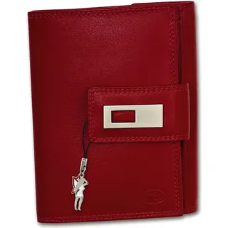 Old River Geldbörse Damen Herren Portemonnaie rot