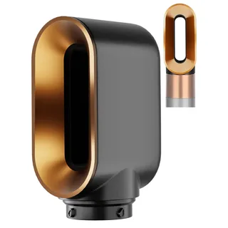 ZEPHBLOW Vorstyling-Trockneraufsatz für Dyson Airwrap HS01/HS05, vorgeformte Düsen-Ersatzaufsatz, kompatibel mit Dyson Air Wrap, Teilenummer: 969759-01, Gold