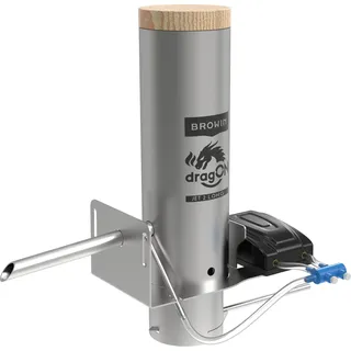 BROWIN® Rauchgenerator DragON Jet 2 Long mit Aschenbecher und Pumpe 330146 | Kaltrauchgenerator aus Edelstahl | für jeden Räucherofen | innovative Düse | Perfekter Rauchgenuss